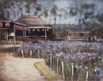 Iris Garden by Mortimer Ludington Menpes